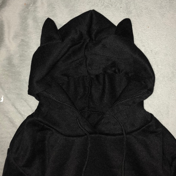 Tops Cat Ear Crop Hoodie Poshmark